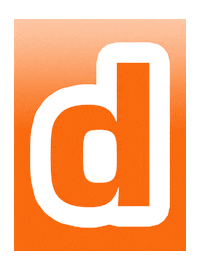 D Alphabet Sticker by ratedglobal