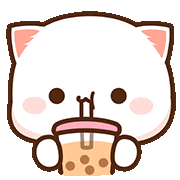 Bubble Tea Cat Sticker