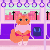 Bored Art GIF by Poupoutte