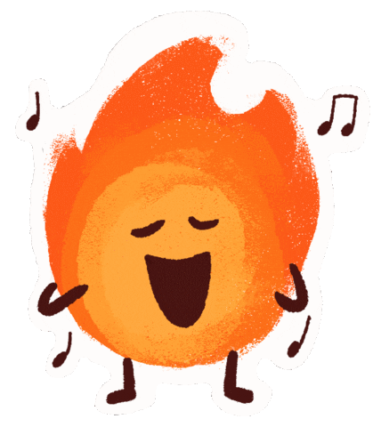 Fire Love Sticker by Acts Church