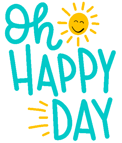 Oh Happy Day Created Journey Sticker