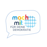 Demokratie Machmit Sticker by bayerisches_sozialministerium