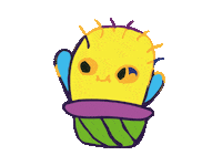 maddeals cacti potty Sticker