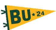 Green And Gold Bu Sticker by Baylor University