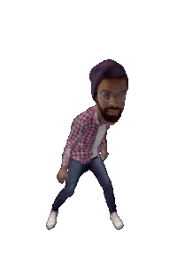 3D Portrait Sticker by Originals
