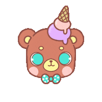 Piyoasdf happy cute smile kawaii Sticker