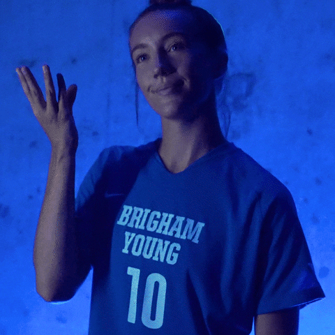 Womens Soccer Sport GIF by BYU Cougars