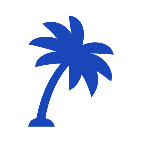 Palm Tree Coconuts Sticker by Vita Coco