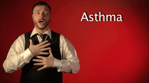 sign language asthma GIF by Sign with Robert