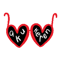Summer Glasses Sticker