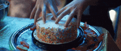 callmesaygrace eat cake yum dinner GIF