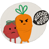 Food Carrot Sticker by graincomsg