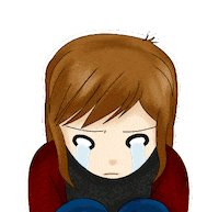 sad crying STICKER