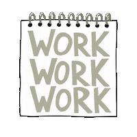 Work Hustle Sticker by Daniela Nachtigall