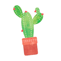 thinkloni nature plant cactus planta Sticker