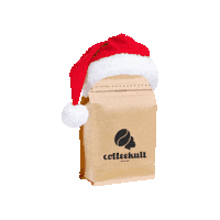 Coffee Beans Christmas Sticker by coffeekult