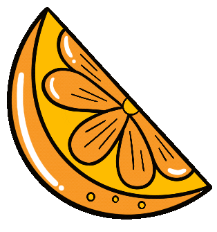 lamedianaranjashop giphyupload orange naranja lanaranjamedia Sticker
