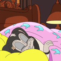 Tired Sweet Dreams GIF by Degen Toonz