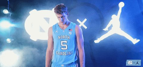 Look Up University Of North Carolina GIF by UNC Tar Heels
