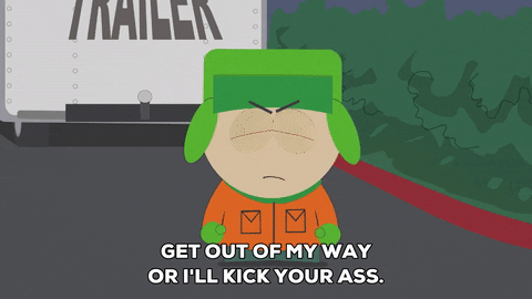 angry kyle broflovski GIF by South Park 
