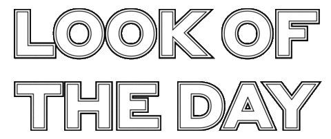 Look Of The Day Sticker by Elizabeth Sutton Collection