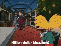 hey arnold nicksplat GIF