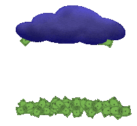 Money Rain Sticker