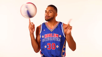 GIF by Harlem Globetrotters
