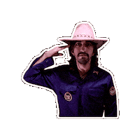 Army Cowboy Sticker