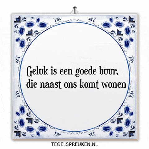 Spreuk Geluk GIF by Tegelspreuken.nl