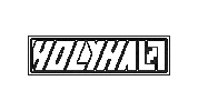 HOLYHALL sticker boxlogo holyhall Sticker