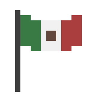 Central America Art Sticker