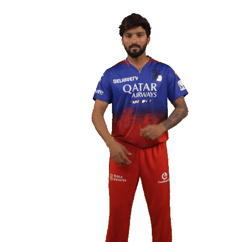 Happy Dance Sticker by Royal Challengers Bengaluru