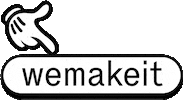 wemakeit-com pressplay wemakeit pushthebutton Sticker
