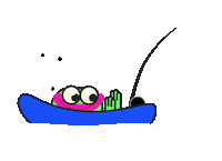 gone fishin summer Sticker by Jason Clarke