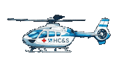 Hubschrauber Hochhinaus Sticker by HCundS