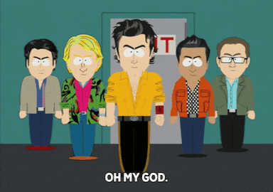 boy band group GIF by South Park 