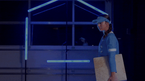 Softball Base GIF by UNC Tar Heels