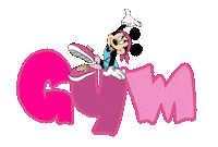 Disney Gym Sticker