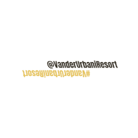 vanderurbaniresort vander vanderurbaniresort vanderful vanderhotel Sticker