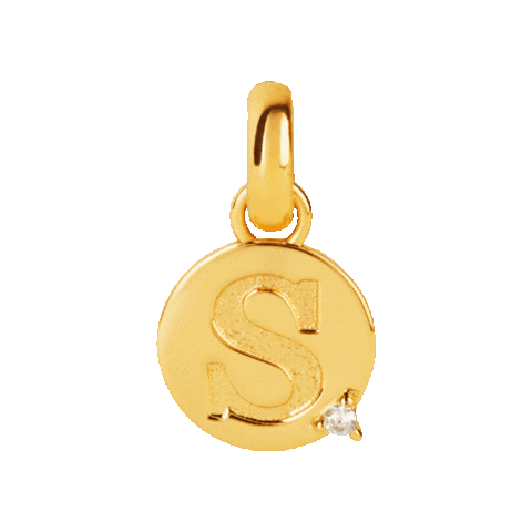 Gold Letter Sticker by Aleyole Jewelry
