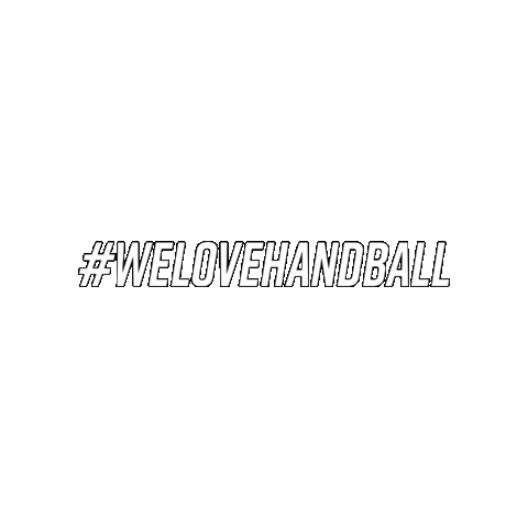 hshop_official giphygifmaker love handball hshop Sticker