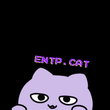 Entpcat giphygifmaker giphygifmakermobile cat purple GIF
