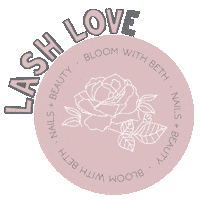 Lashes Sticker by Bloom.withBeth