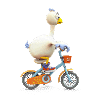 Lets Go 3D Sticker by Pat The Dog