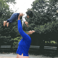 hicolugo baby mom happy dance parenting GIF