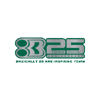 Anniversary Sticker by Bazic Products