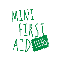 First Aid Teenagers Sticker by Kate Ball