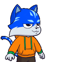 Happy Cat Sticker by Toshithecat