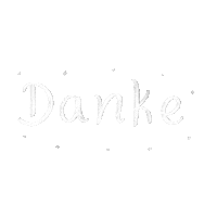 Dankeschoen Sticker by Heldenglück